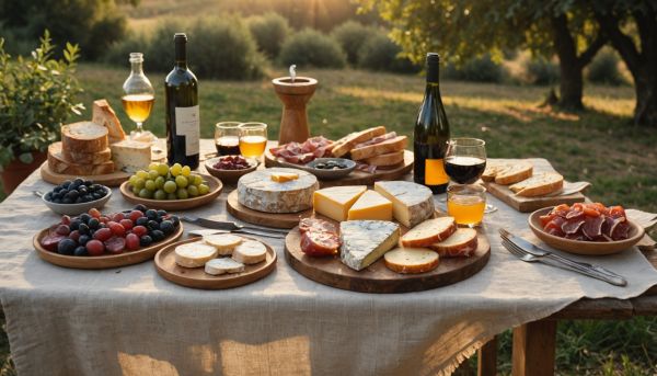 Tables gourmandes et produits du terroir
